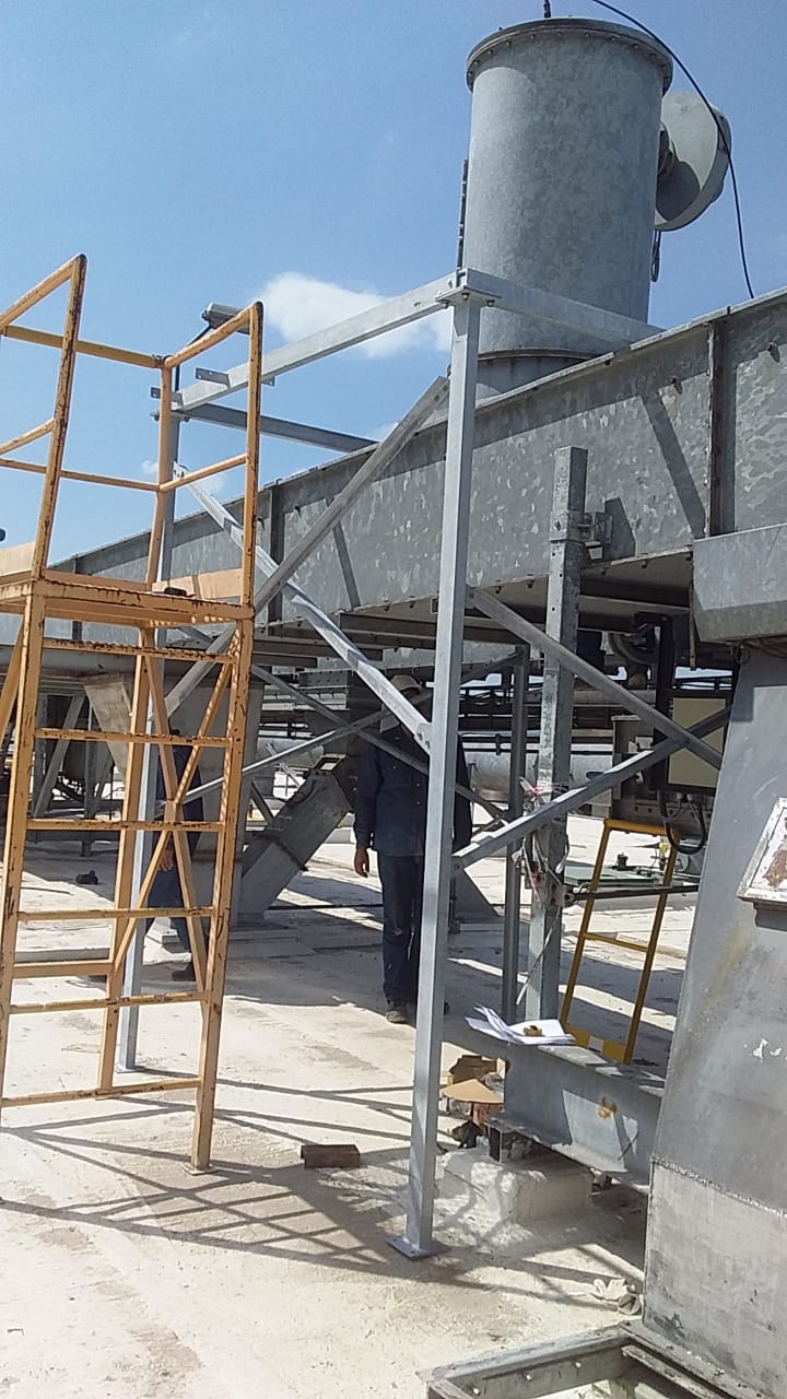Pasarelas galvanizadas Boortmalt
